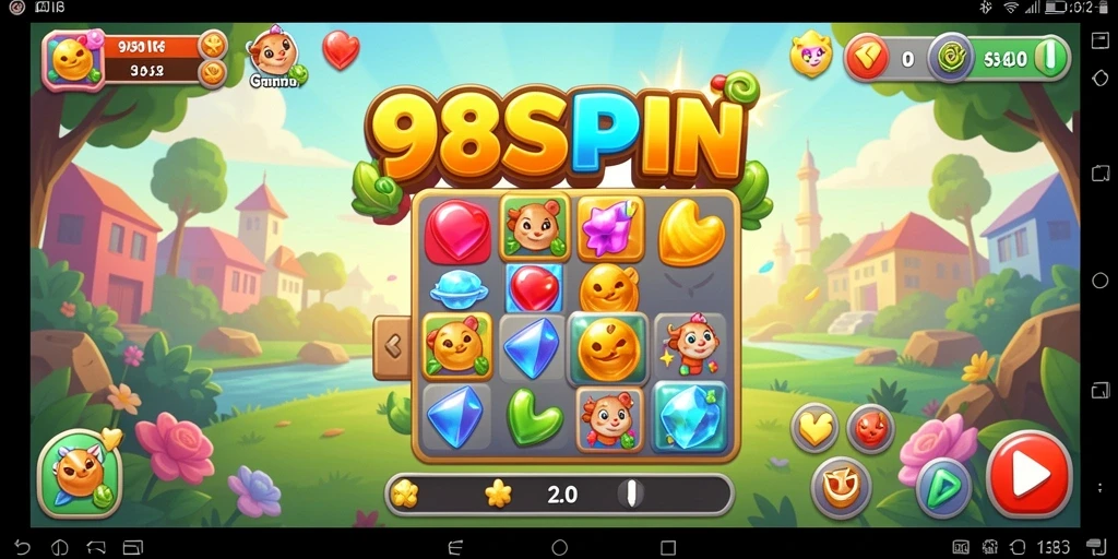 Pengalaman seru dan tantangan di game Match-3 98SPIN.
