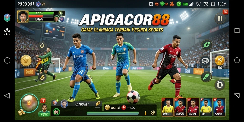 Tampilan menarik dari gameplay olahraga di APIGACOR88.