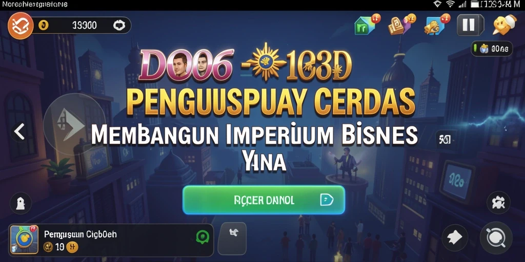 Screenshot D06 menunjukkan gameplay menarik di dunia Tycoon.