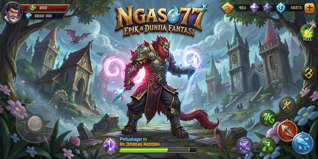 Tangkap momen seru dalam gameplay NGASO77 dengan dunia petualangan yang luas.