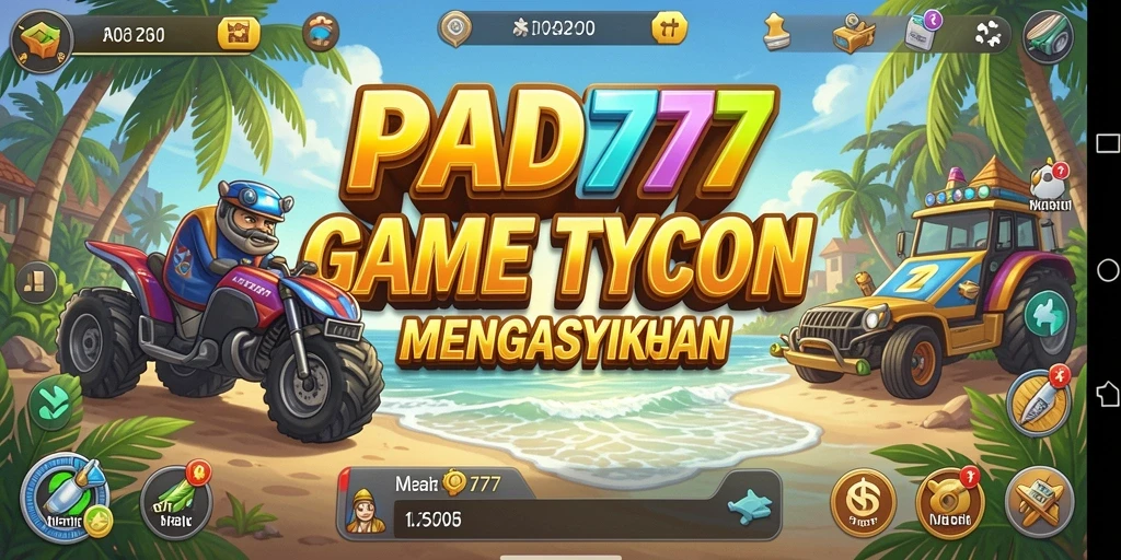 Tampilan gameplay PADI777 yang menarik dan penuh strategi Tycoon.