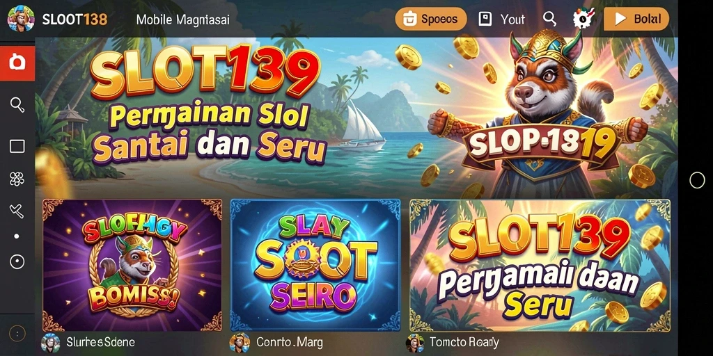 SLOT138 menampilkan gameplay slot yang menarik dan penuh warna.