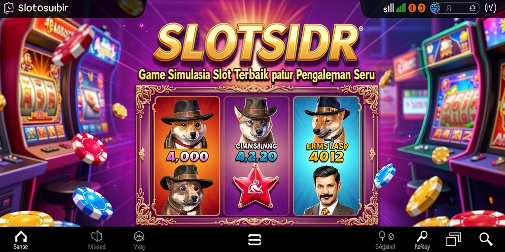 Tampilan seru gameplay SLOTSIDR dengan banyak pilihan slot.