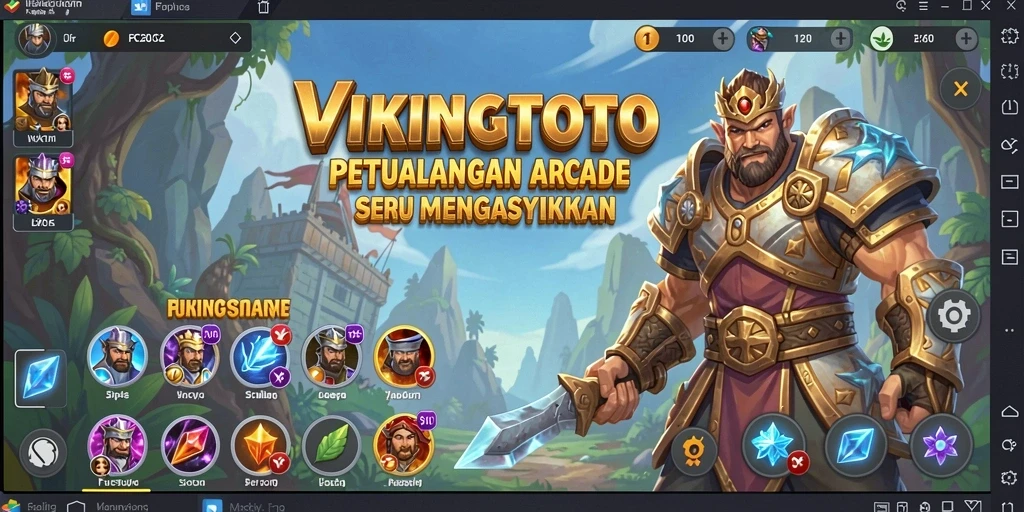Gameplay seru dan menantang di VIKINGTOTO dengan grafis menarik.