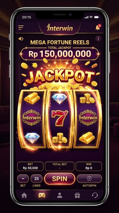 Screenshot proses unduh aplikasi di interwin.